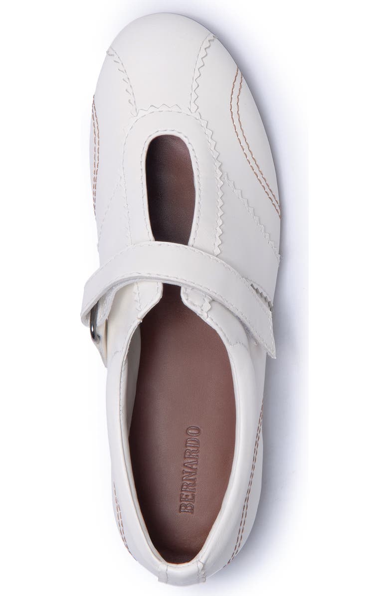 Bernardo Footwear Bozano Mary Jane Sneaker, Alternate, color, White