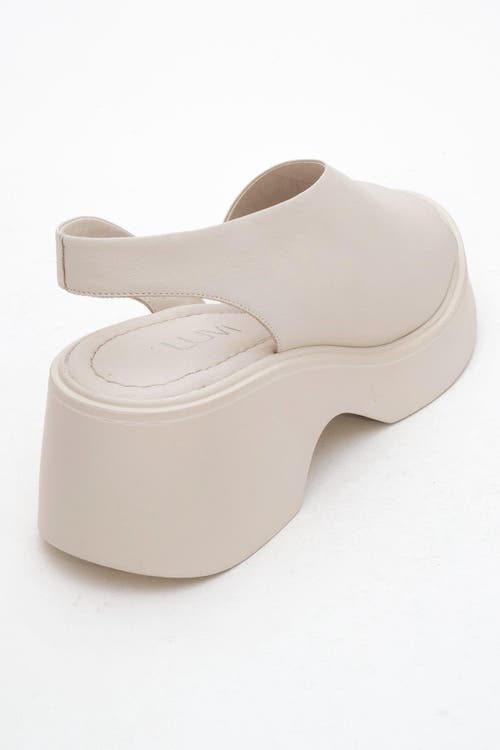 Forever & Always Shoes Roy Leather Wedge Sandal