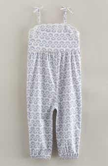 Nordstrom Scalloped Floral Romper