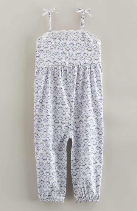 Nordstrom Scalloped Floral Romper