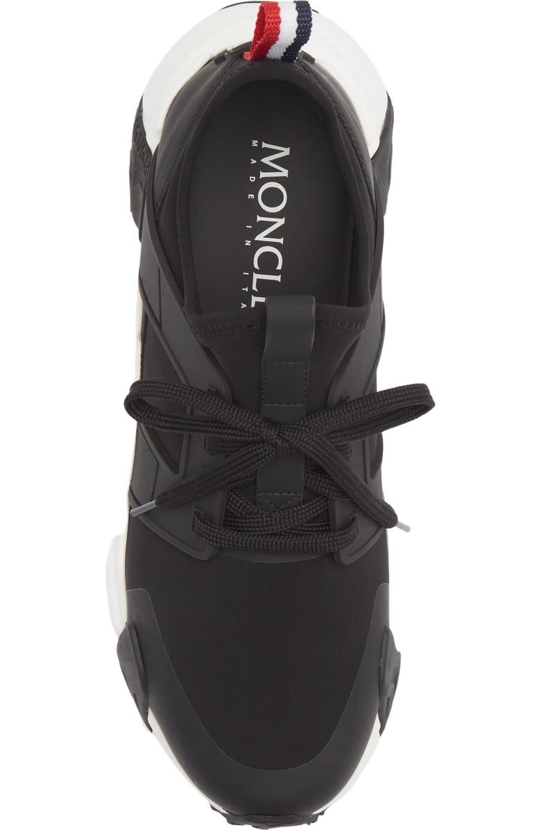 Moncler Lunarove Sneaker, Alternate, color, Black