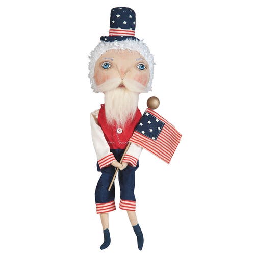 Gallerie Ii Samuel Liberty Joe Spencer Gathered Traditions Art Doll Figure In Multi