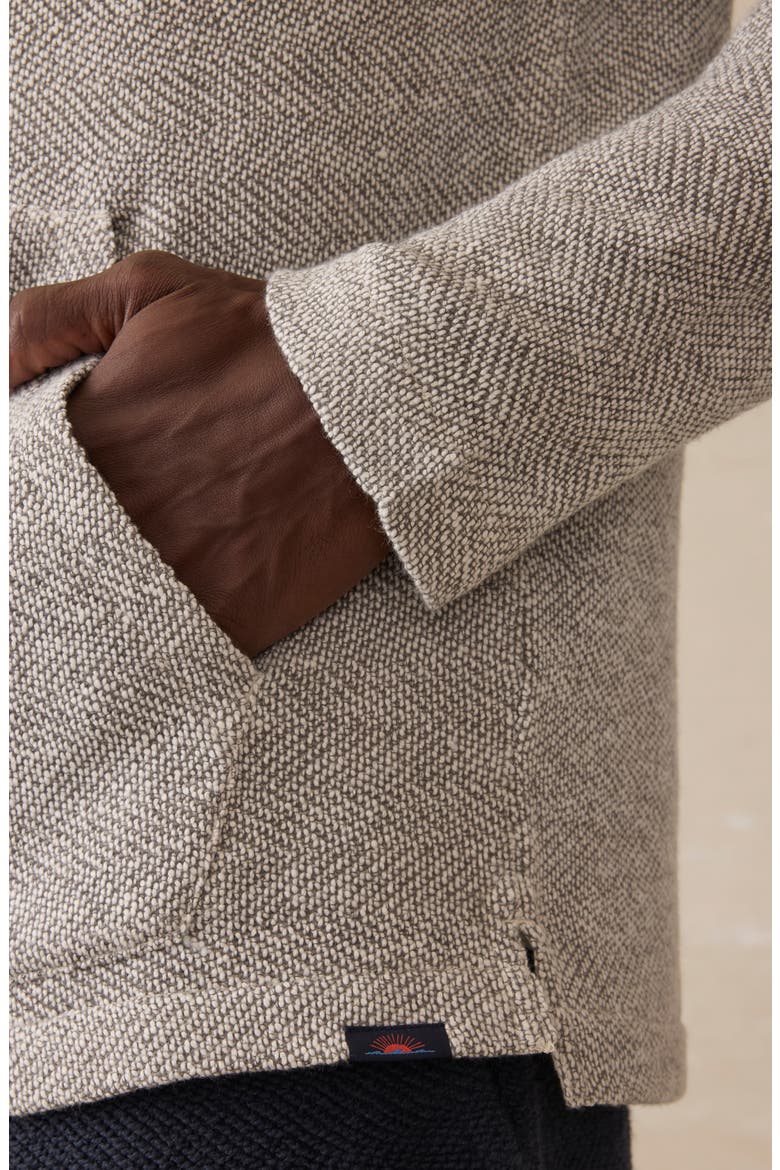 Whitewater Organic Cotton Blend Hoodie, Alternate, color, GREY SHELL LOOP