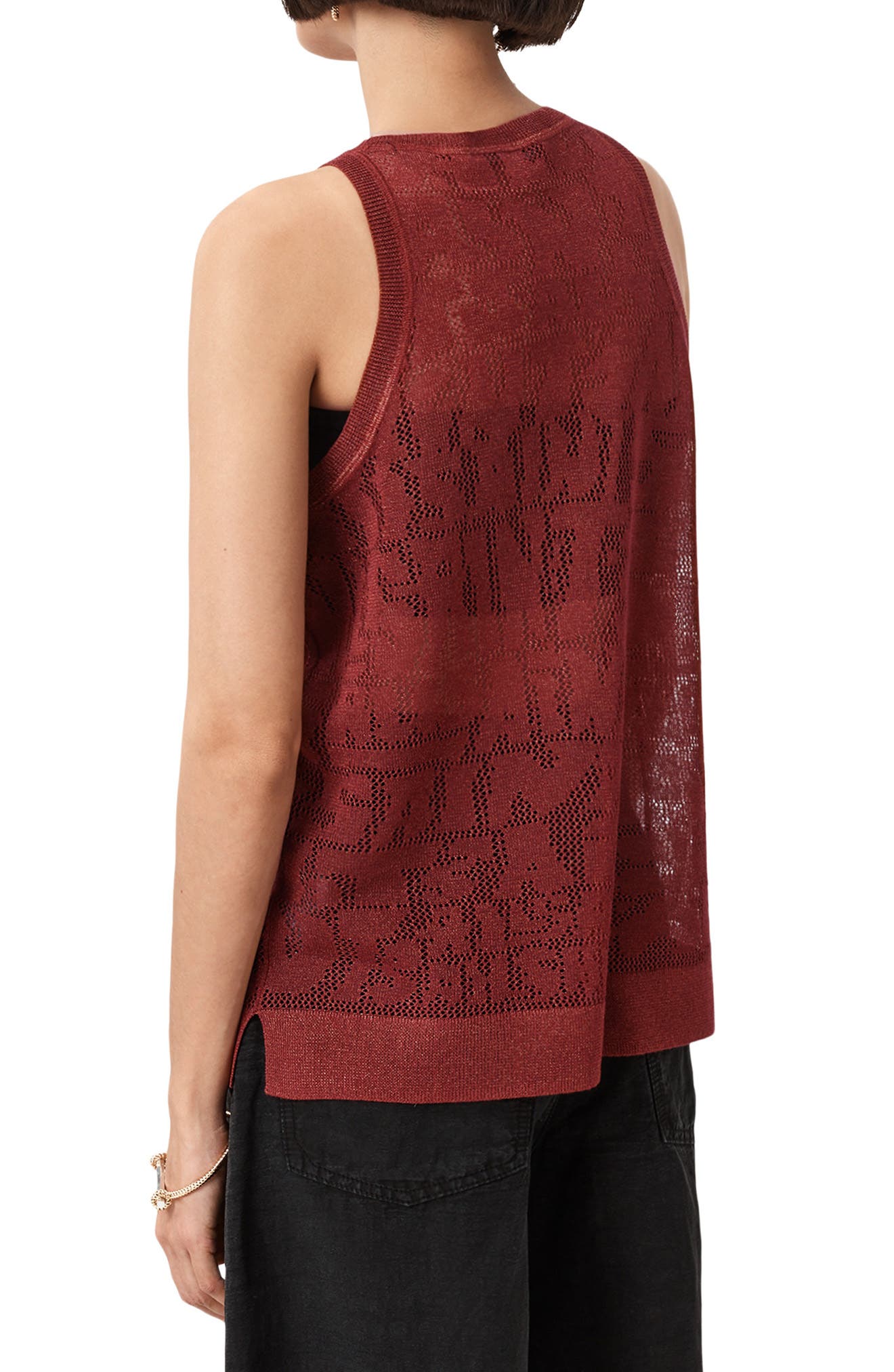 Kaito Open Stitch Tank - image 2