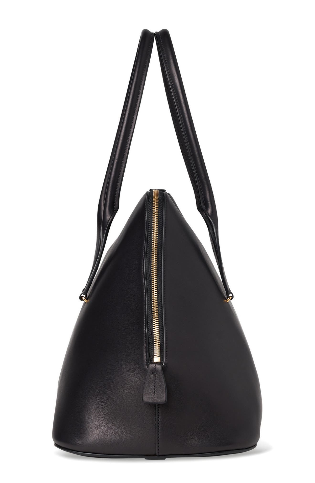 The Row Devon Calfskin Leather Satchel, Alternate, color, 