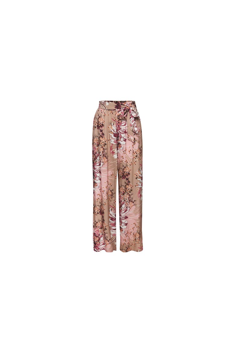 Patterned Pants, Alternate, color, Taupe Berry