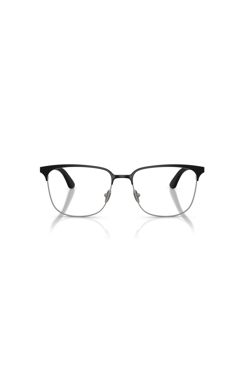 55mm Rectangle optical glasses, Alternate, color, Black