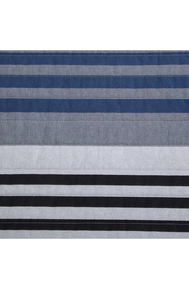 Nautica Rendon Quilt & Sham Set, Alternate, color, Charcoal