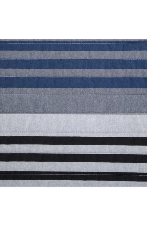 Nautica Rendon Quilt & Sham Set In Charcoal