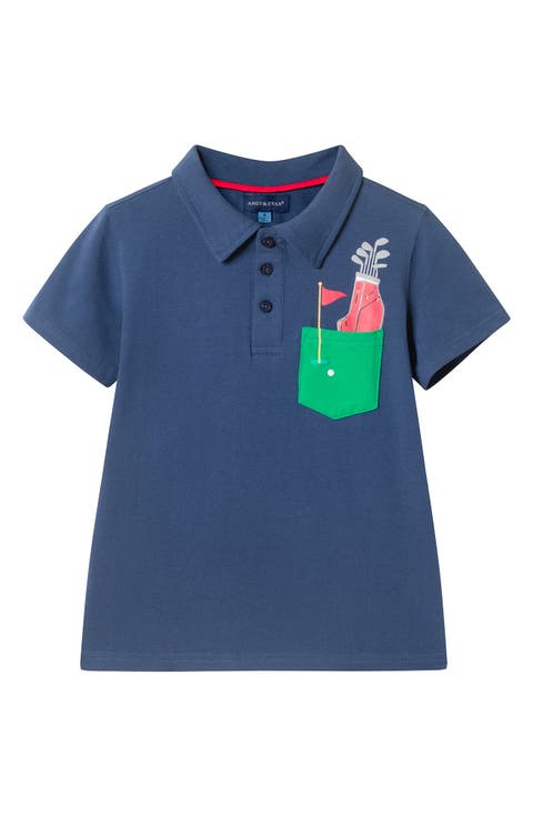 Kids' Pocket Polo (Little Boy)