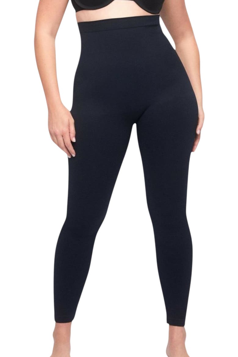 High Waist Legging, Main, color, Black
