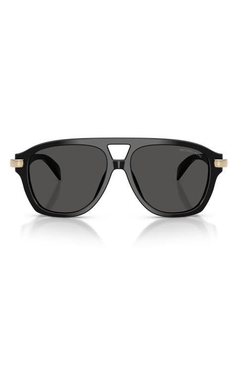 Grenada 56mm Aviator Sunglasses
