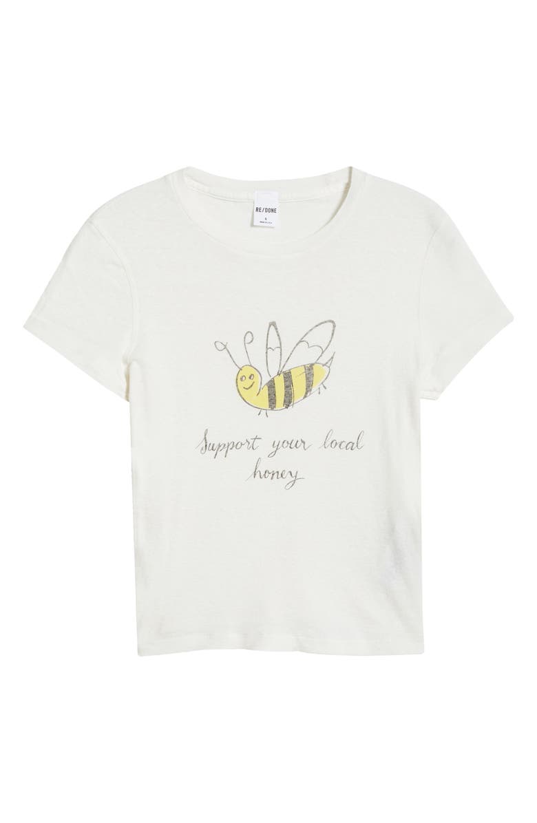 Re/Done '90s Local Honey Cotton Graphic T-Shirt, Alternate, color,