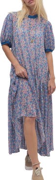 Free People Courtside Crush Floral Maxi Dress