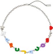 Marc Jacobs MJ Color Ballon Charm Necklace