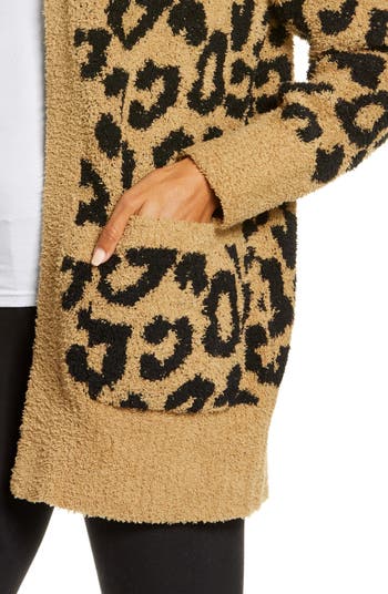 Barefoot Dreams® CozyChic™ Leopard Cardigan Nordstrom