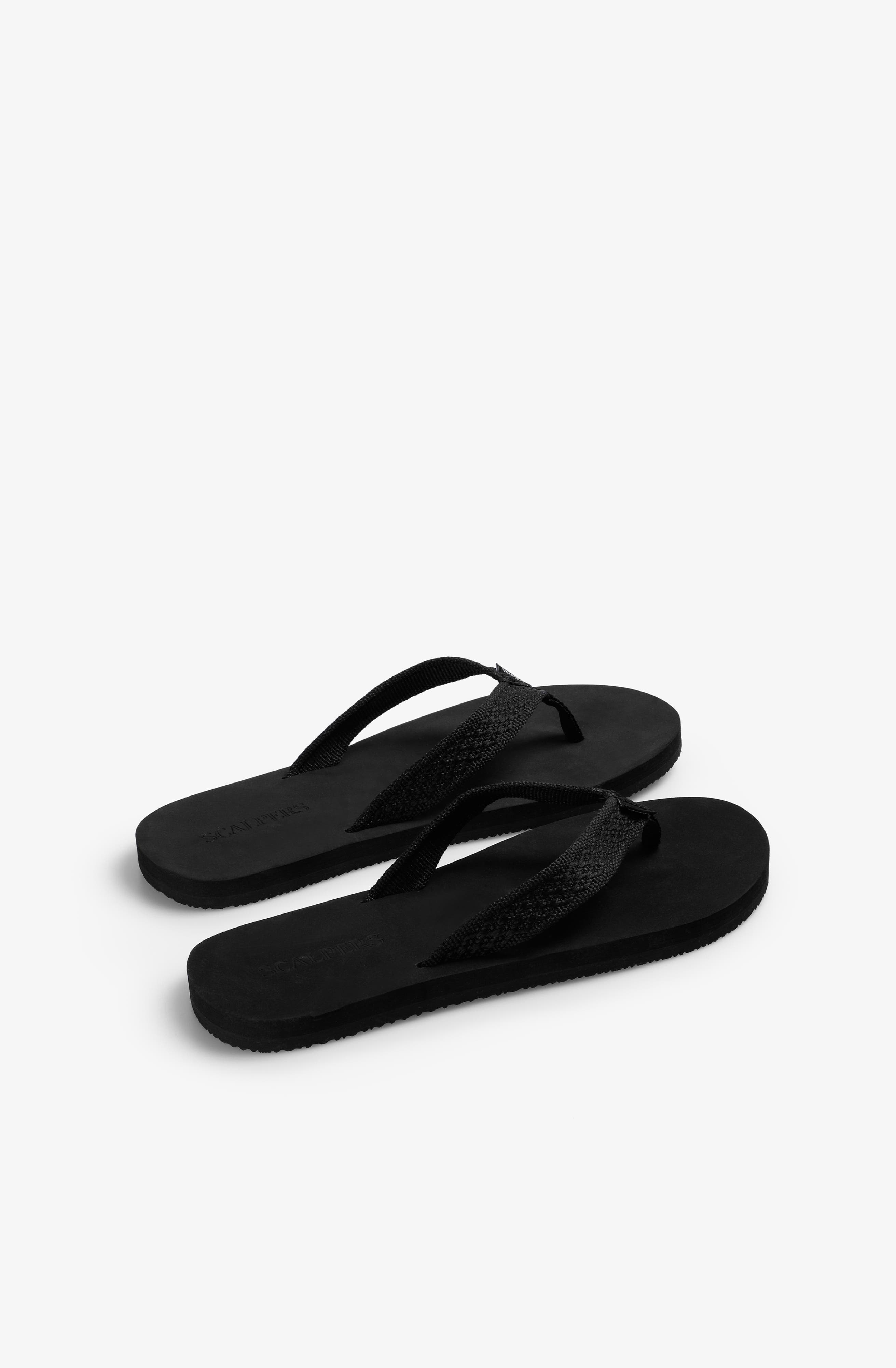 Scalpers Patterned Flip Flop, Alternate, color, Black