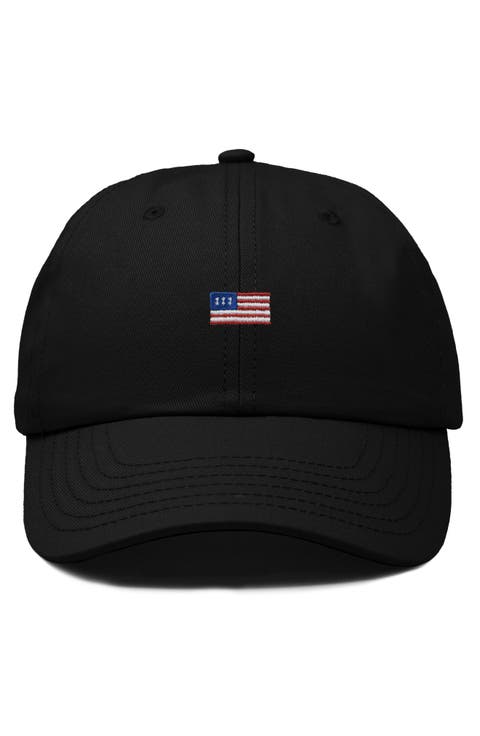 USA Flag Dad Cap