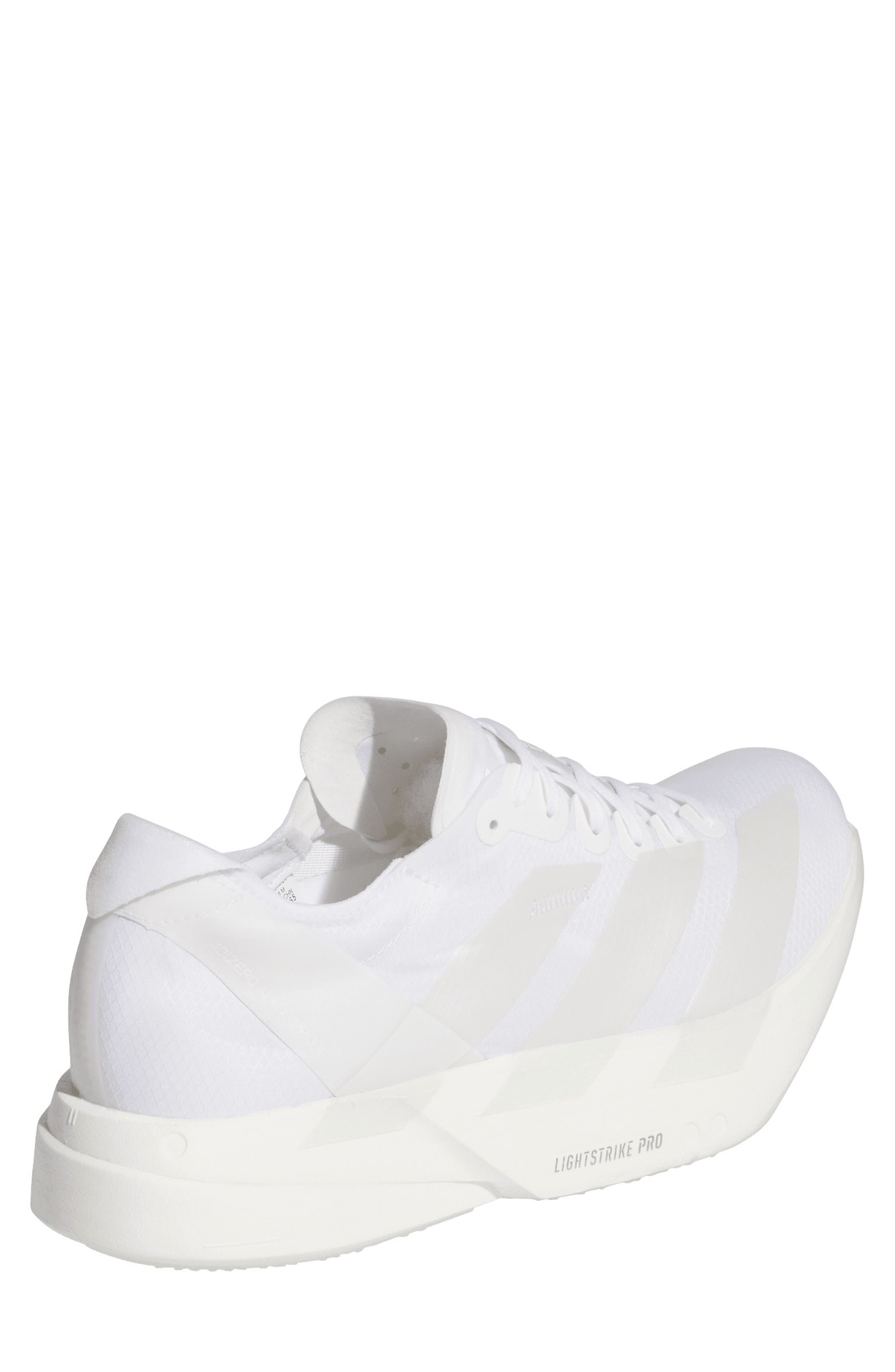 adidas Adizero Adios Pro 4 Sneaker, Alternate, color, White