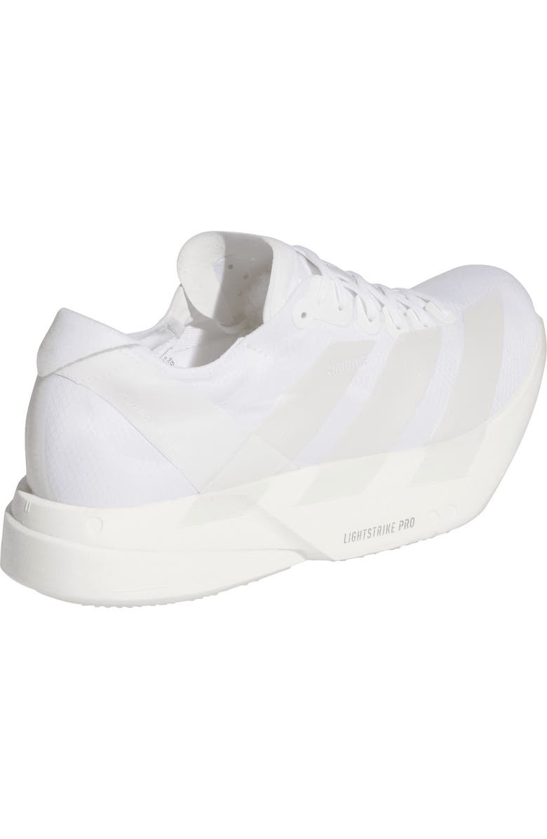 adidas Adizero Adios Pro 4 Sneaker, Alternate, color, White