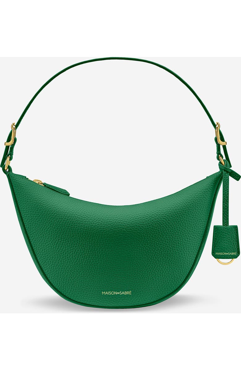 MAISON de SABRÉ Mini Leather Hobo Bag, Main, color,