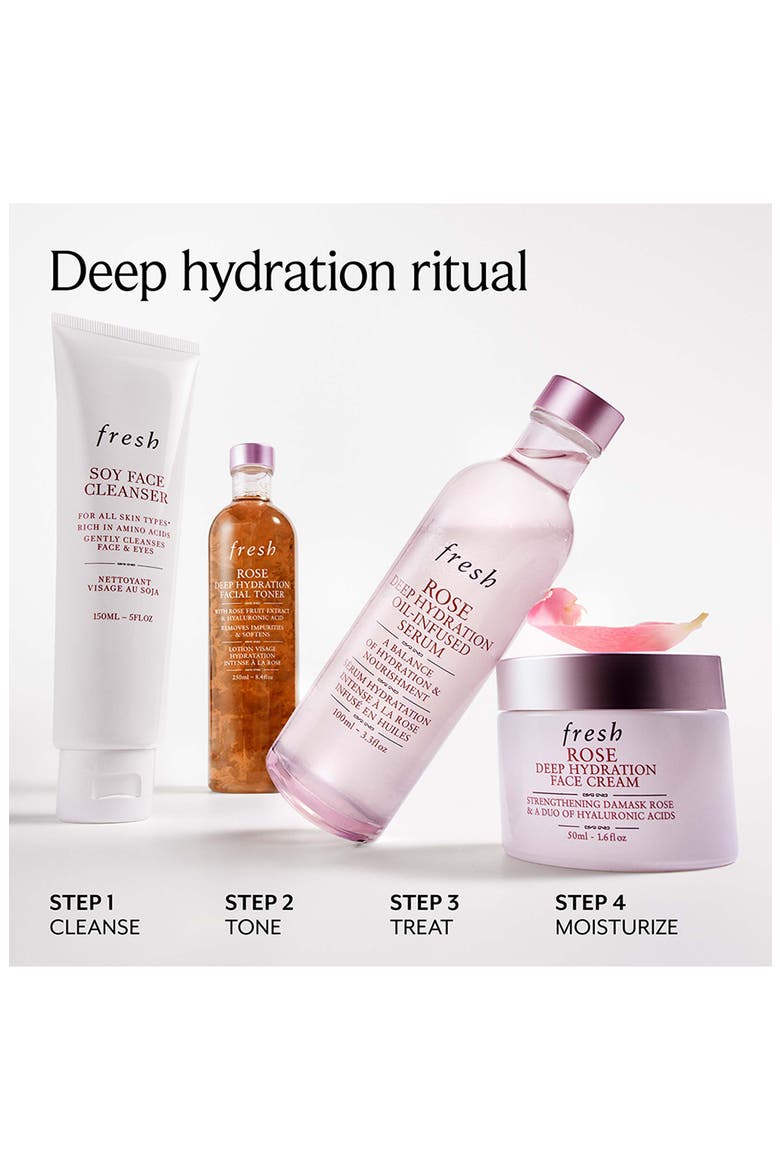 Rose & Hyaluronic Acid Deep Hydration Toner, Alternate, color, NO COLOR