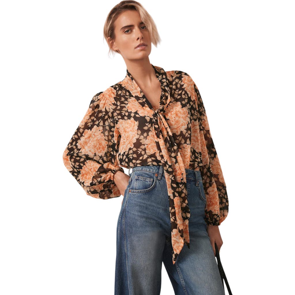 MINT VELVET MINT VELVET PRINTED BLOUSE