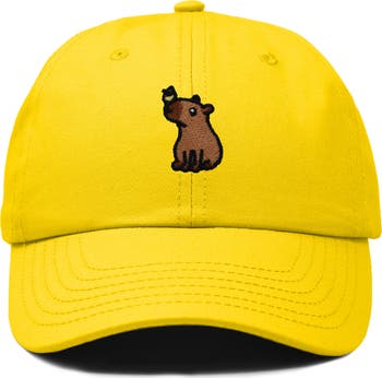 Dalix Capybara Embroidered Everyday Hat | Nordstrom