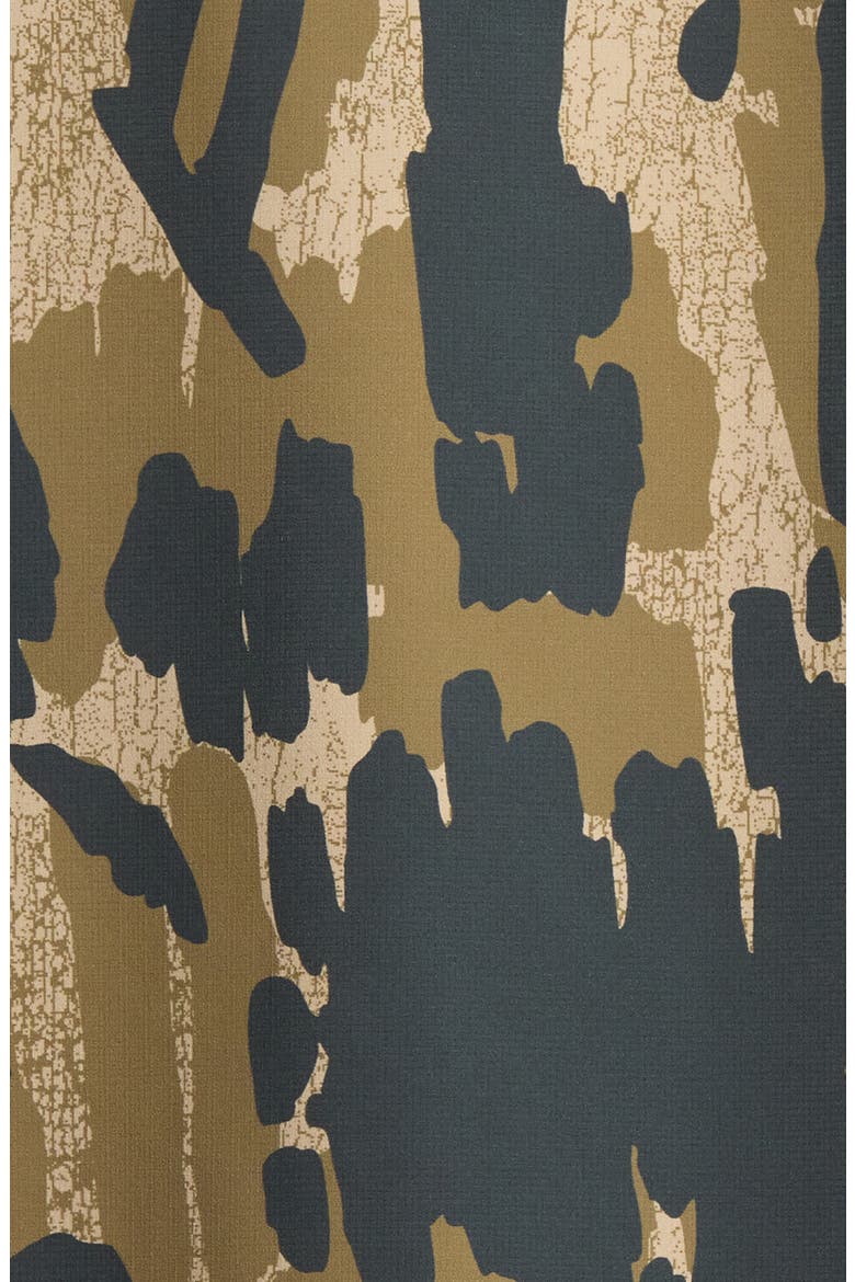 Tour Divot Camouflage Rain Jacket, Alternate, color, BARK CAMO