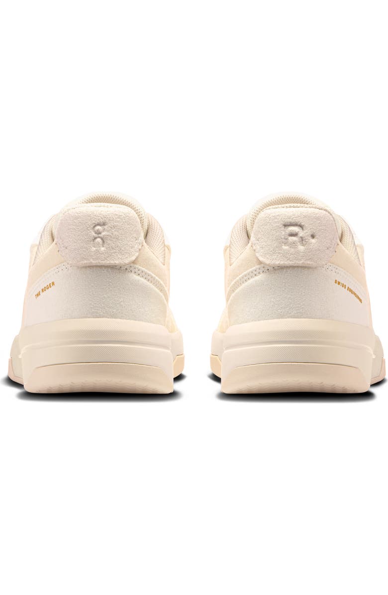 On THE ROGER Clubhouse Ace Tennis Sneaker, Alternate, color, Ivory/ Dew