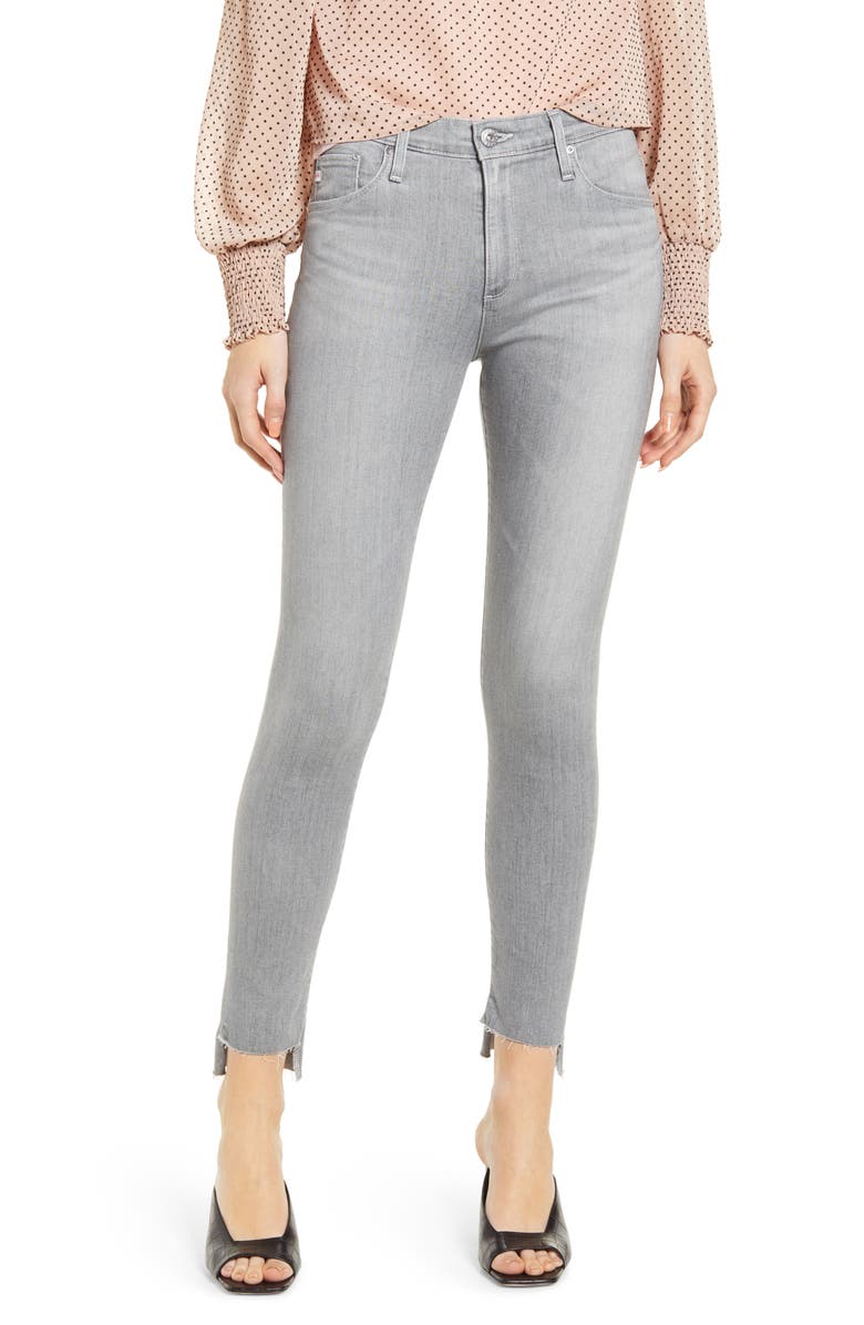 AG The Farrah High Waist Ankle Skinny Jeans, Main, color,