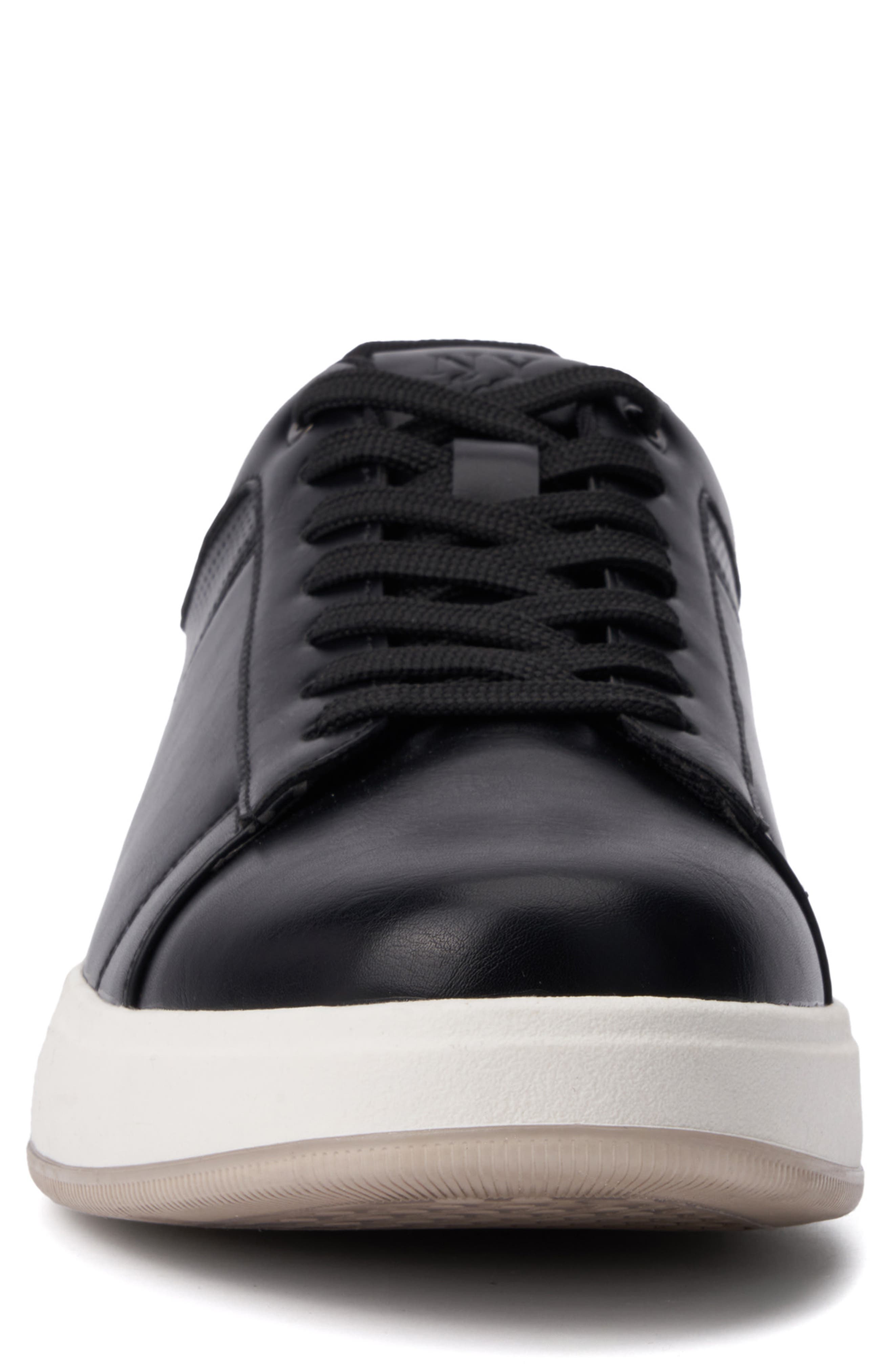 NEW YORK AND COMPANY Brent Low Top Sneaker, Alternate, color, Black