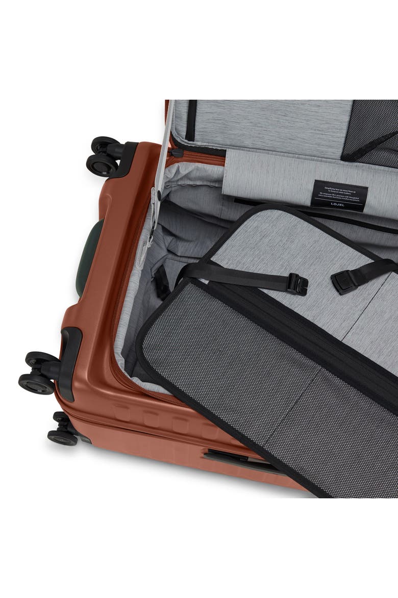 Cubo Fit Lite Check in 28 inch Lightweight Luggage, Alternate, color, Burnt Sienna