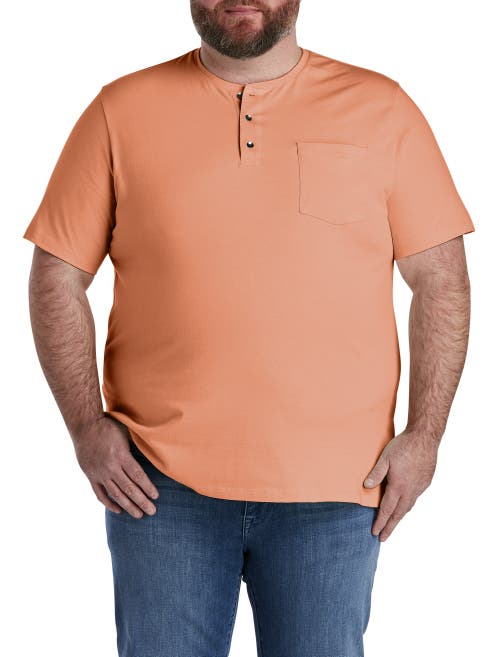 Harbor Bay By Dxl Slub Henley Shirt