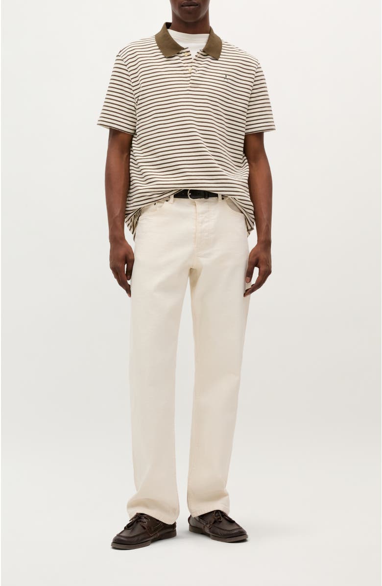 Scalpers Summer Stripes Polo, Alternate, color, Khaki