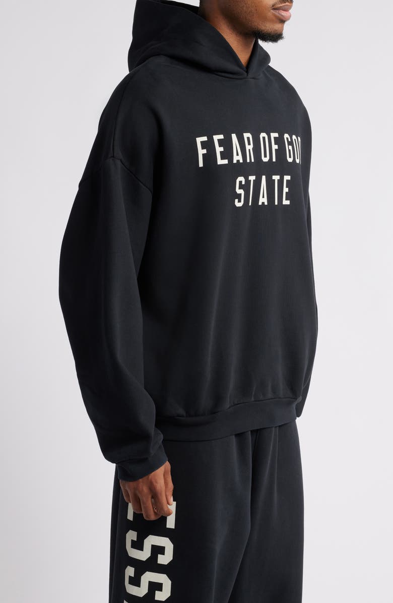 Fear of God Essentials Heavyweight Fleece Hoodie, Alternate, color, 