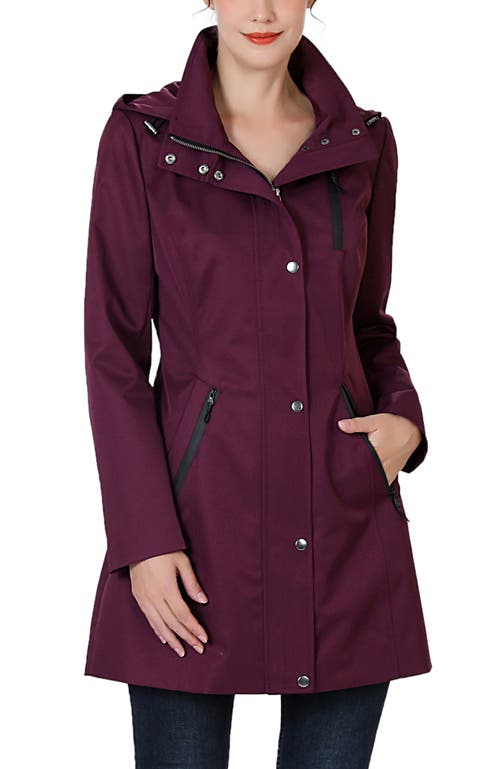 Kimi & Kai Molly Hooded Anorak Jacket In Red