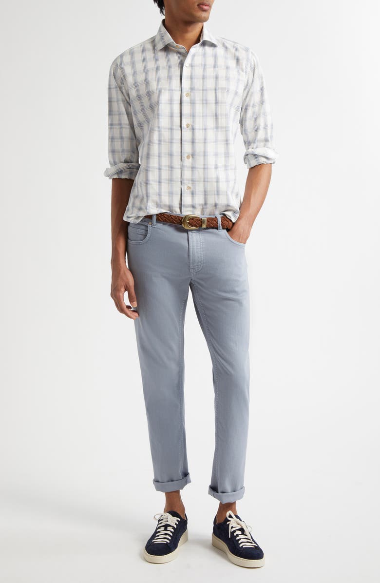 Eleventy Slim Leg Stretch Jeans, Alternate, color, 08 Denim