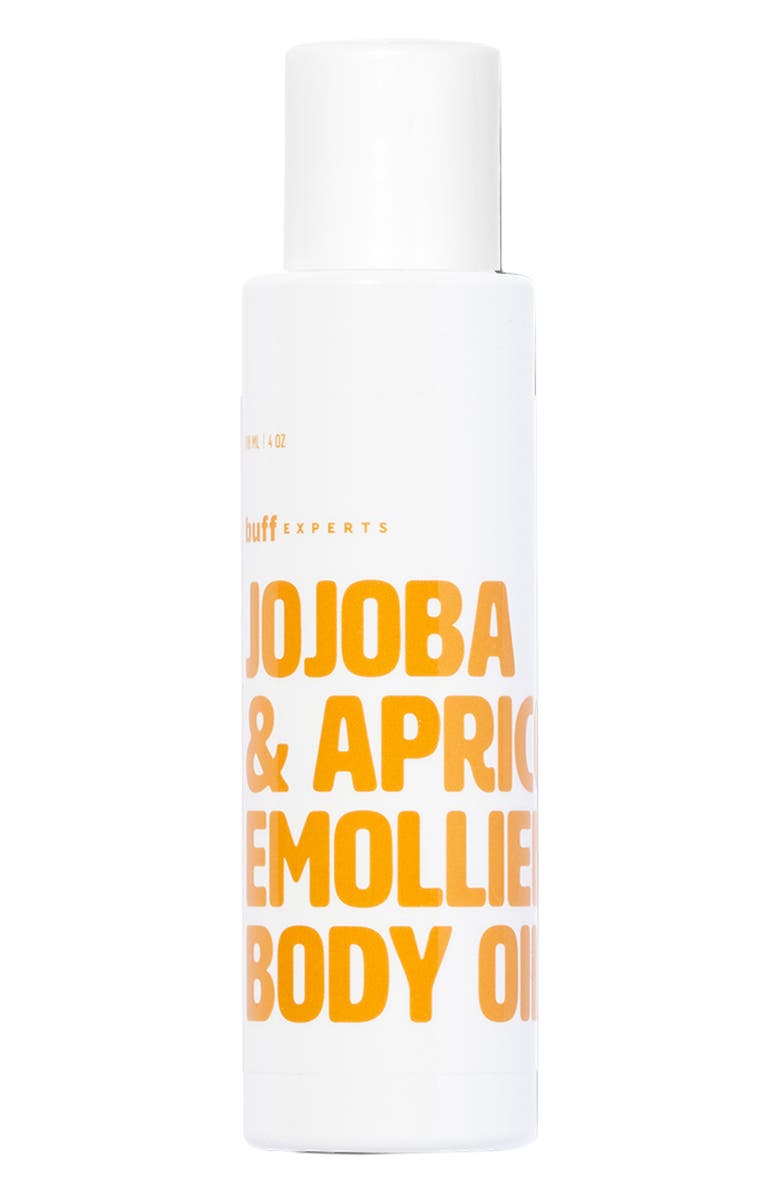 Buff Experts Jojoba & Apricot Emollient Body Oil, Main, color, 