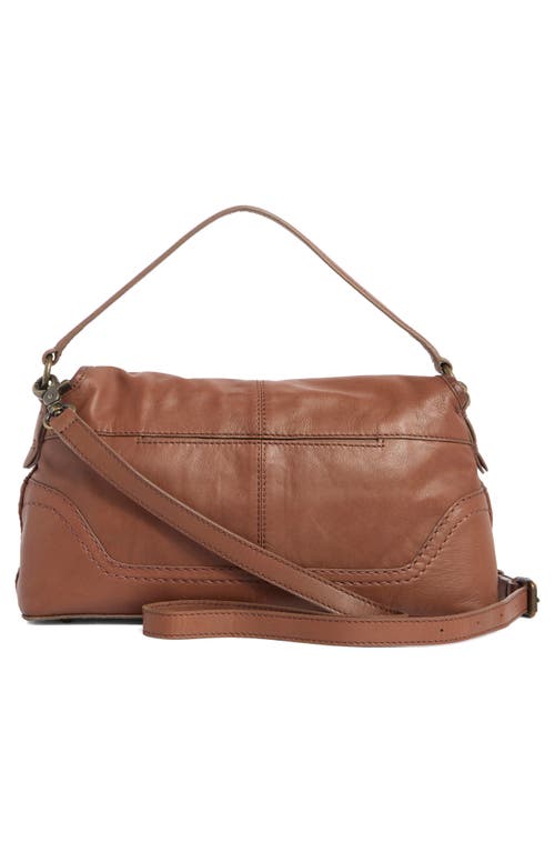 Frye Campus Leather Shoulder Bag In Brown