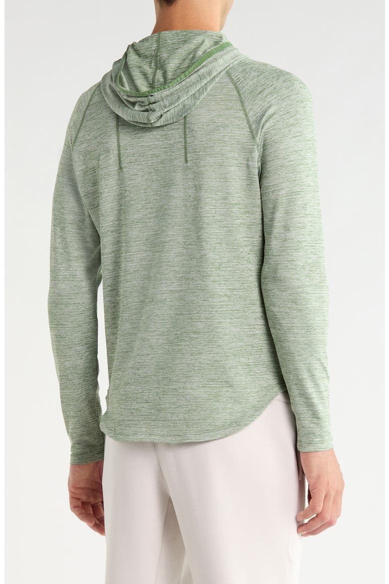 Enzo Performance Hoodie, Alternate, color, ELM HEATHER