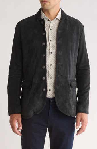 John Varvatos Leather Shirt Jacket Nordstromrack