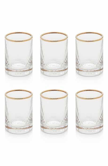 Zodax Set of 6 Optic Shot Glasses