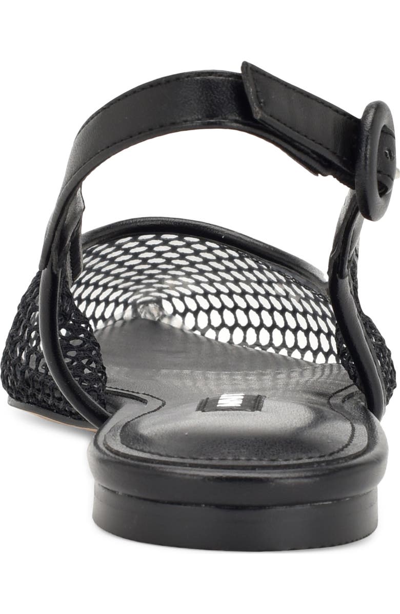 Nine West Branid Pointed Toe Slingback Flat, Alternate, color,