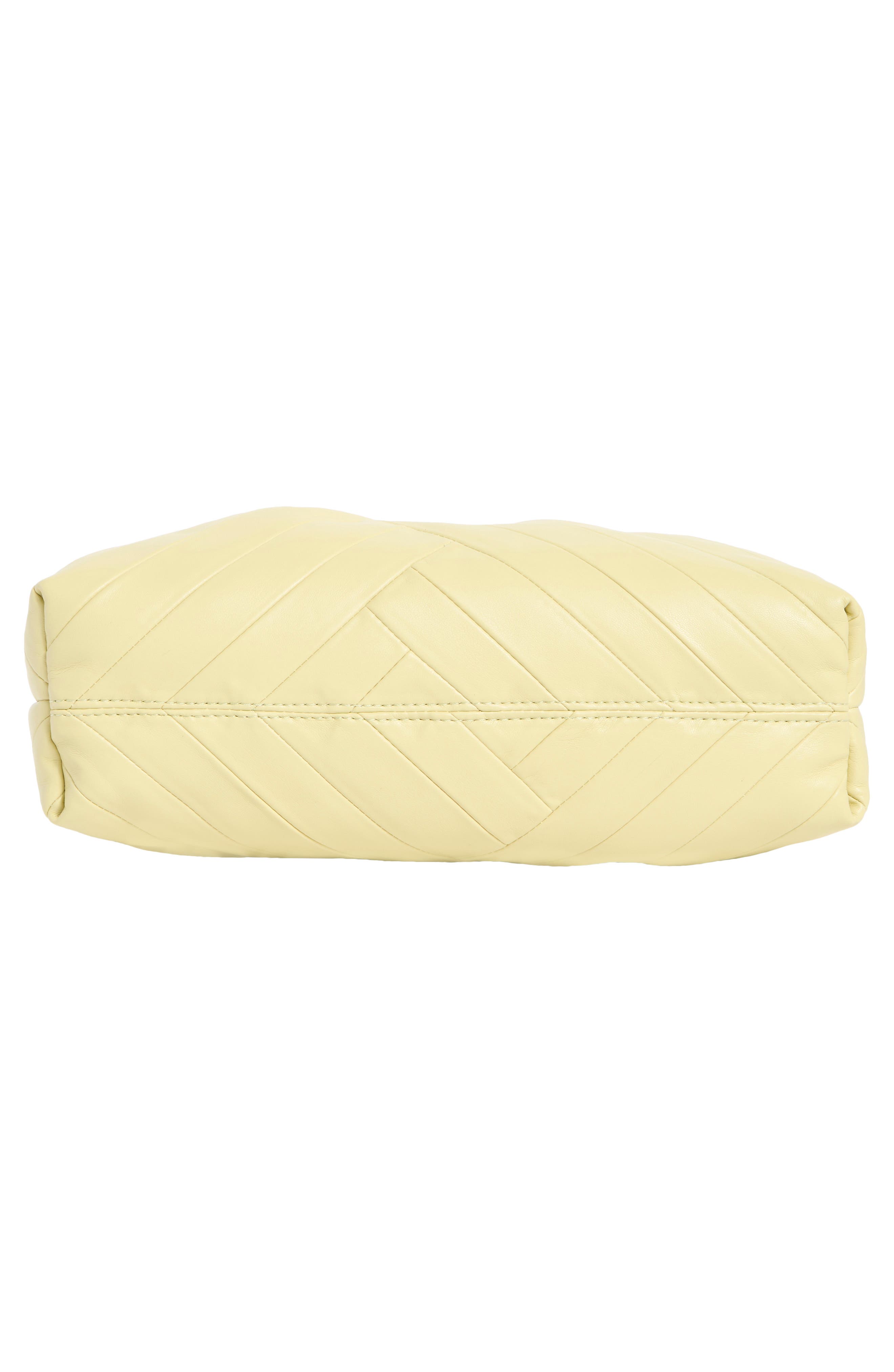 BCBG Drawstring Crossbody Bag, Alternate, color, Lemon