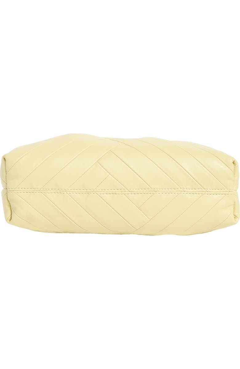 BCBG Drawstring Crossbody Bag, Alternate, color, Lemon