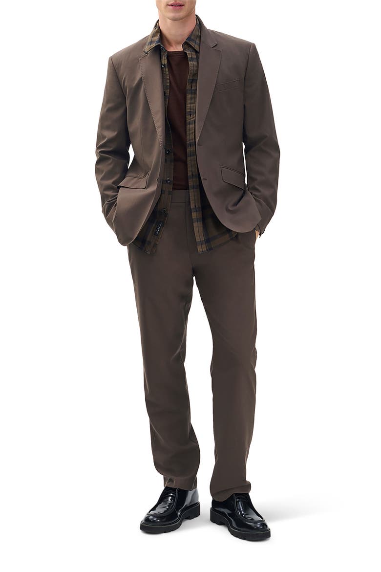 Butler Wool Blend Ripstop Suit Jacket, Alternate, color, STONEWALL