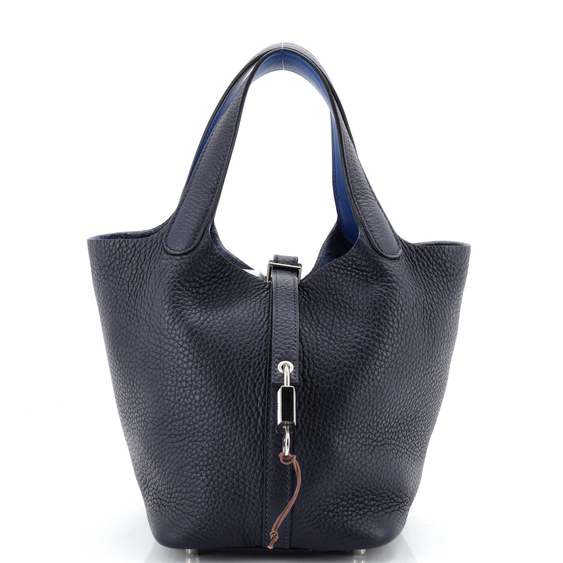 Eclat Picotin Lock Bag Clemence PM, Main, color, Blue