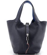 Pre-Owned Hermes Eclat Picotin Lock Bag Clemence PM