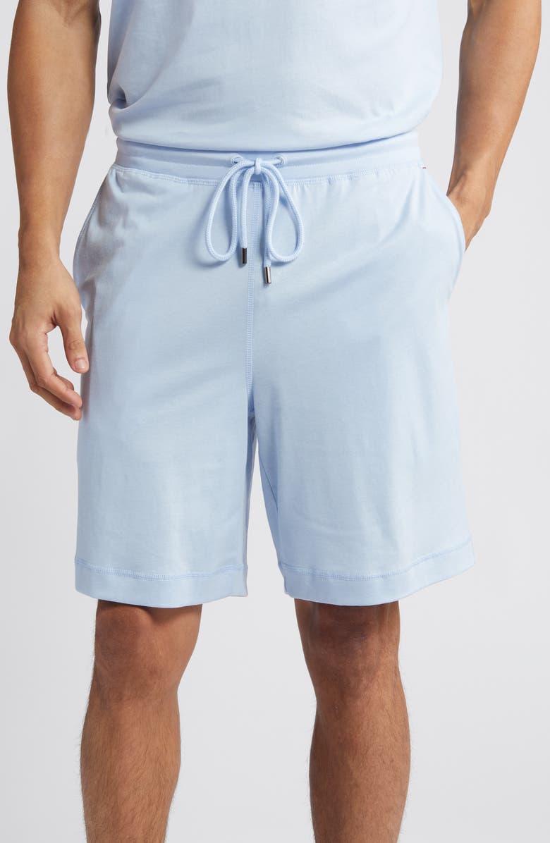 Daniel Buchler Cotton & Lyocell Pajama Shorts, Main, color, 